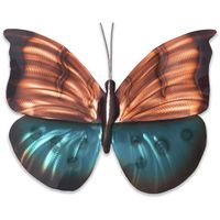 Large Butterfly III Red Outdoor Artwork