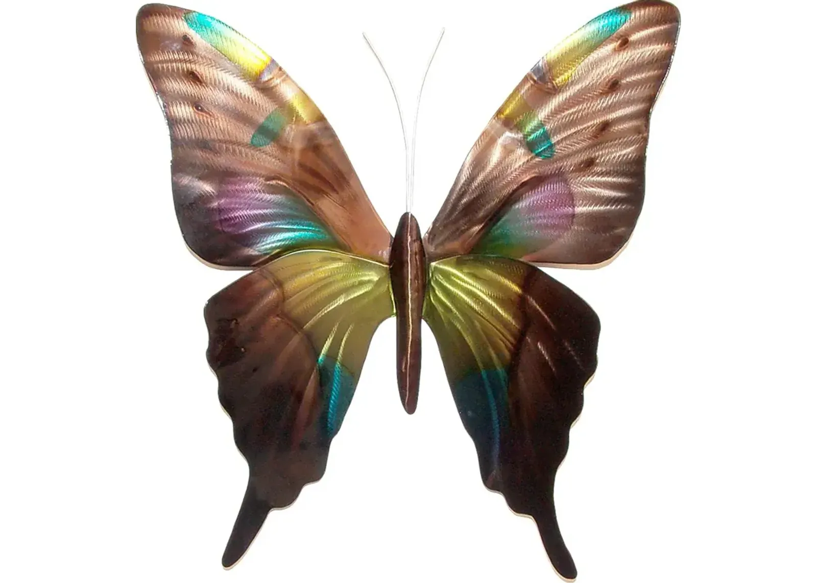 Spotted Butterfly Multi Outdoor Artwork