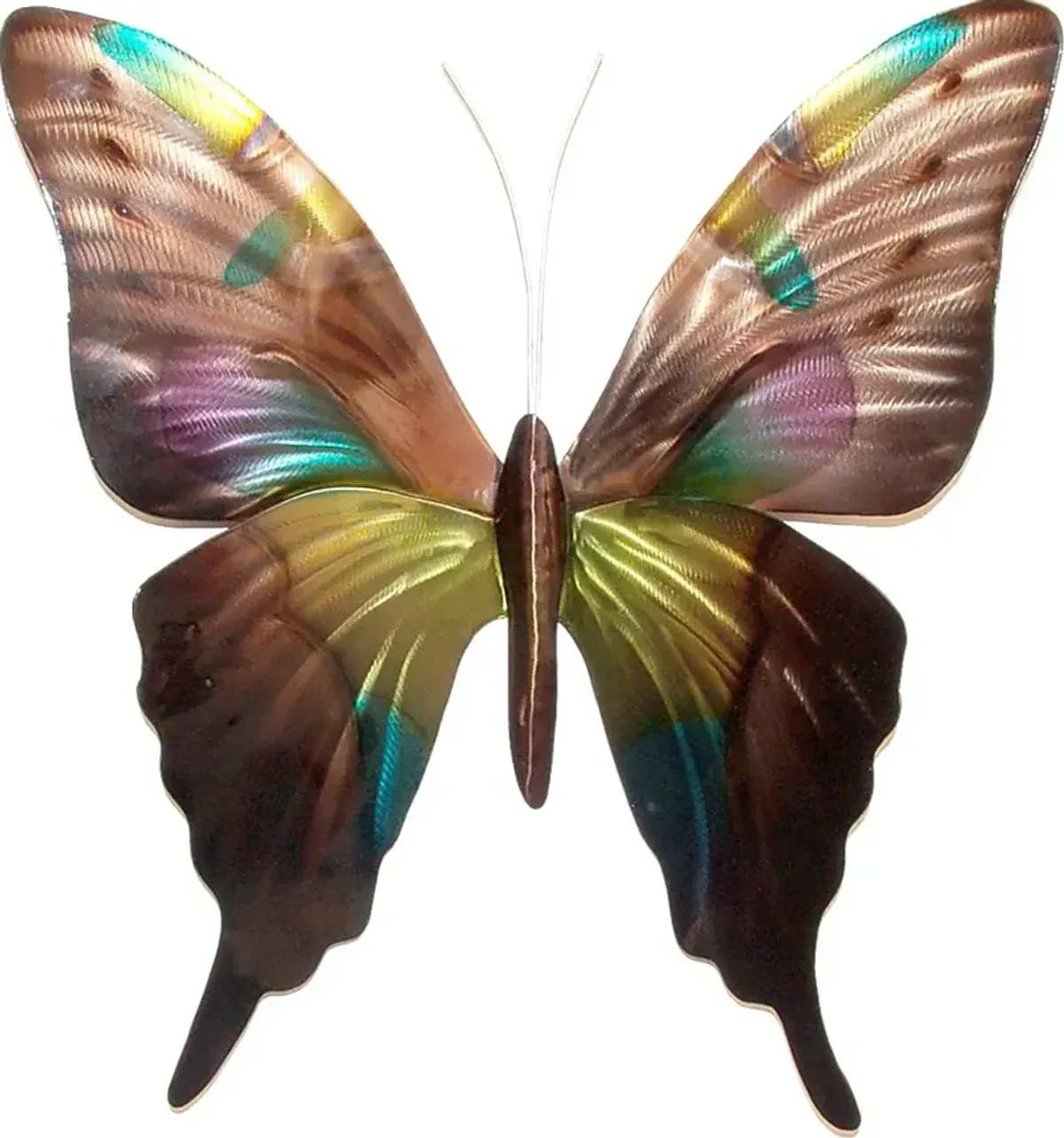 Spotted Butterfly Multi Outdoor Artwork