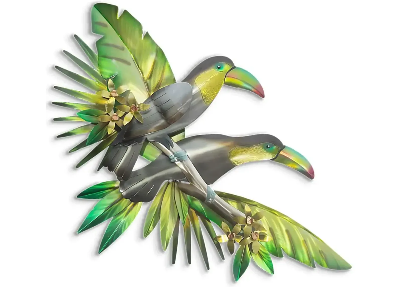 Tropical Toucans Forest Outdoor Artwork