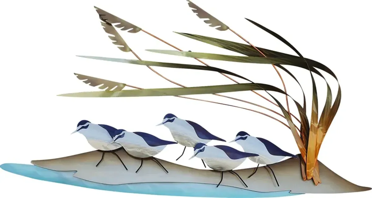 Bird Run Indoor/Outdoor Wall Art