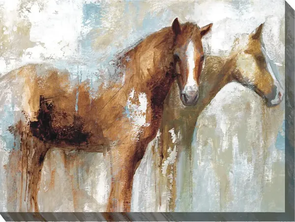 Unbridled Brown Indoor/Outdoor Wall Art