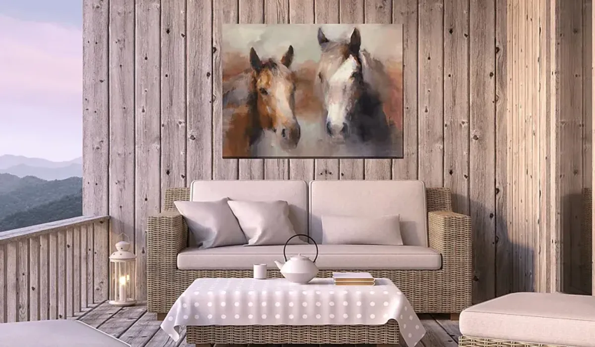 Rugged Duo Brown Indoor/Outdoor Wall Art