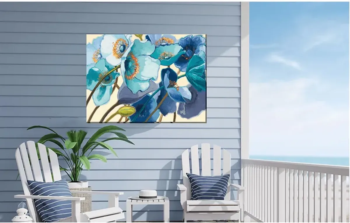 Breezy Blues Outdoor/Indoor Wall Art