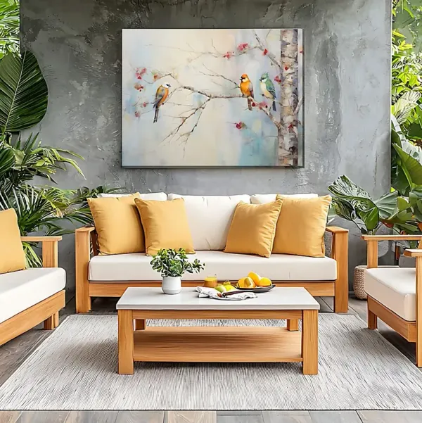 Birch Buddies Sky Indoor/Outdoor Wall Art