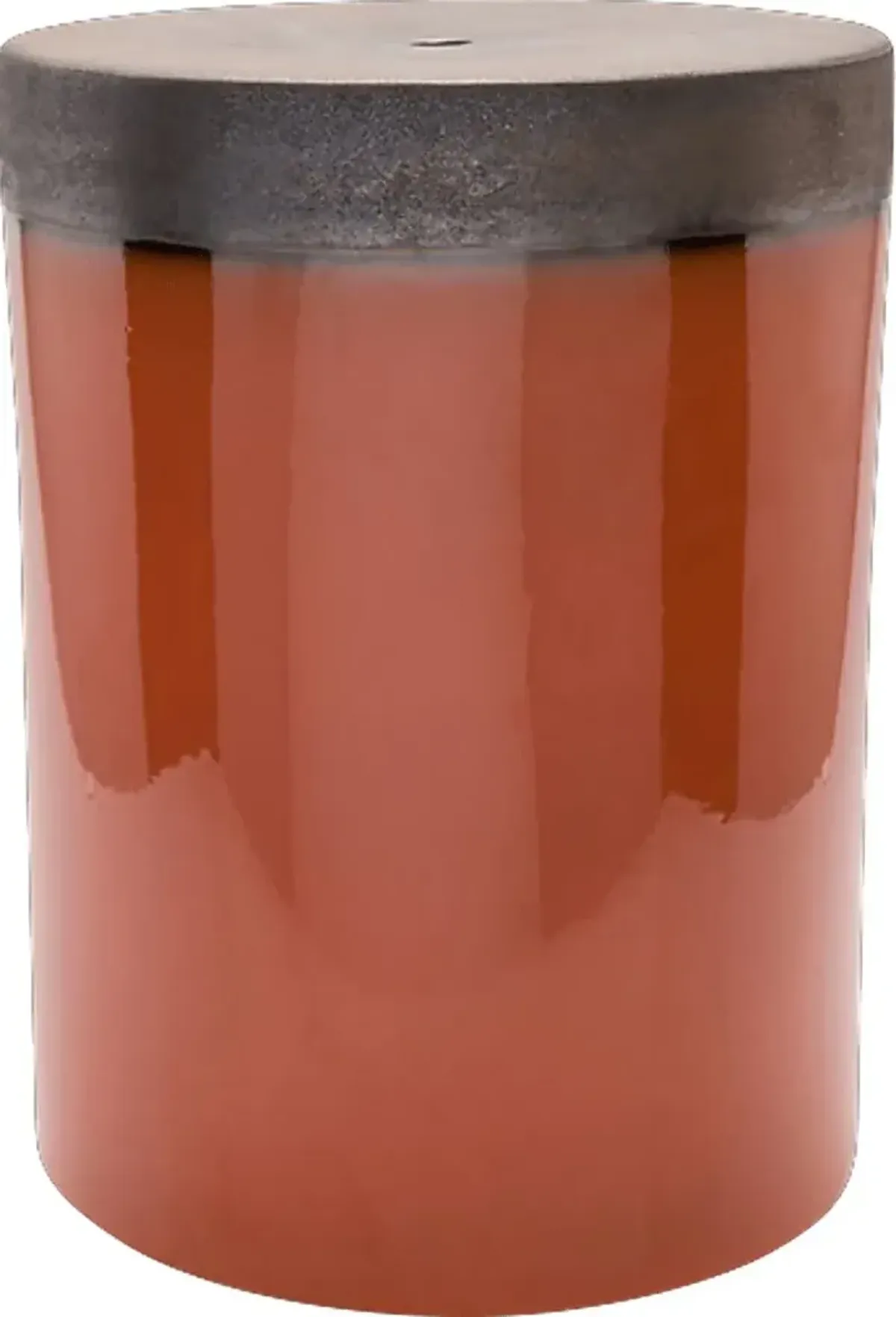 Puleng Orange Outdoor Stool