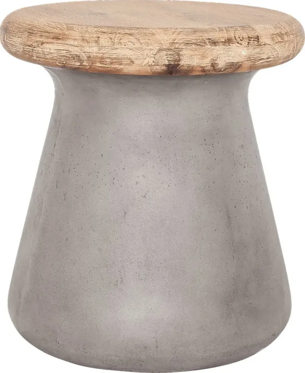 Brae Gray Outdoor Stool