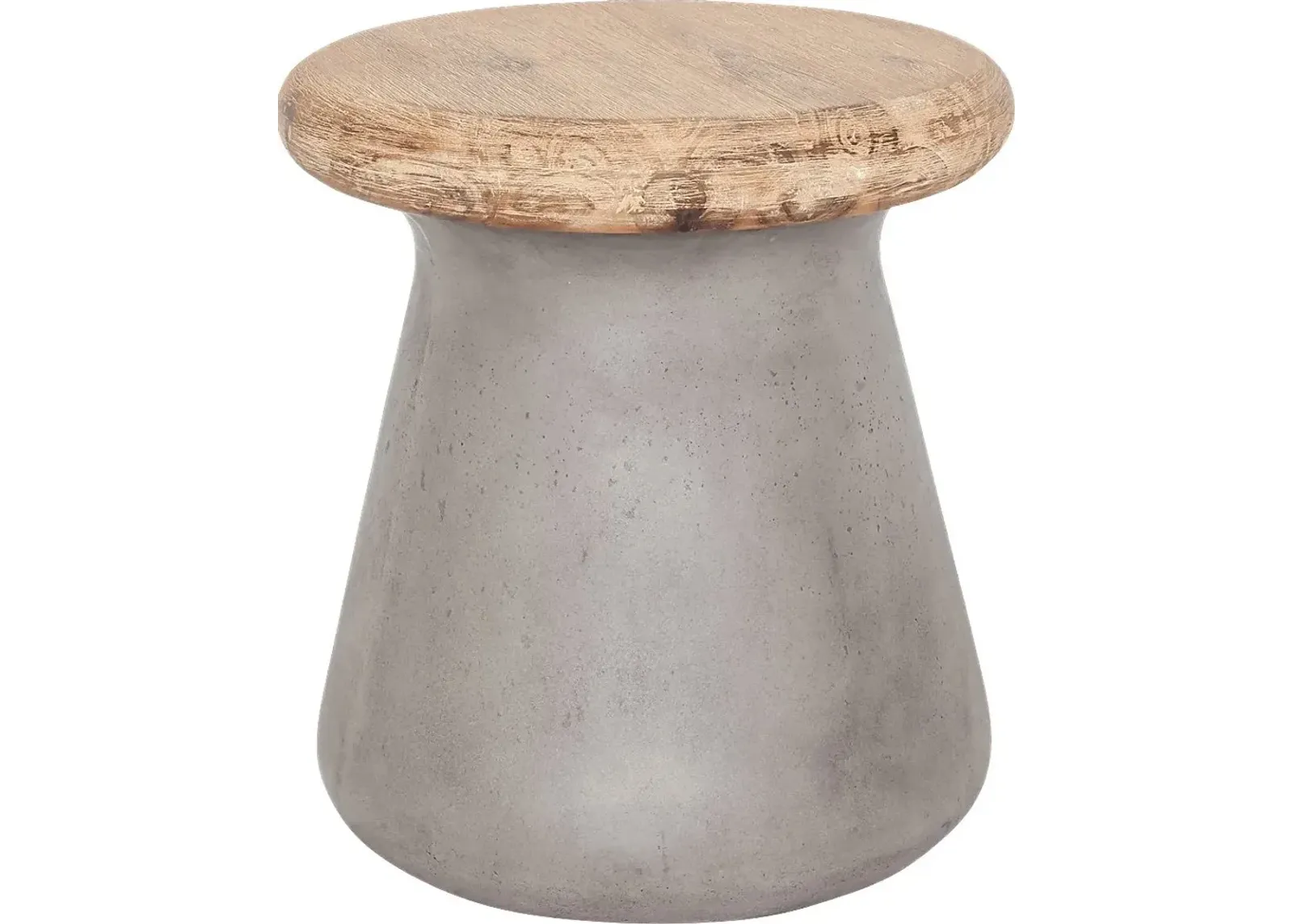 Brae Gray Outdoor Stool