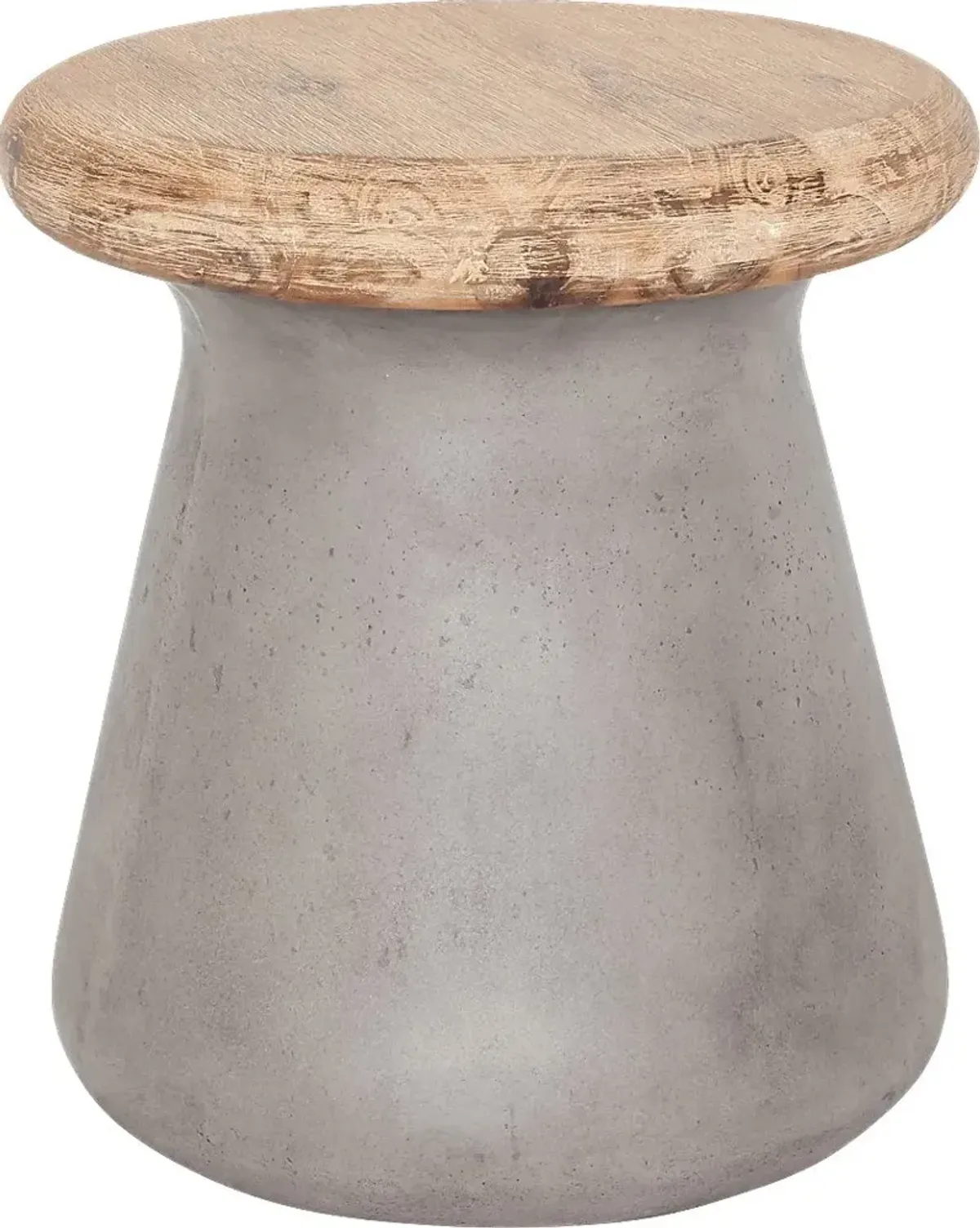 Brae Gray Outdoor Stool