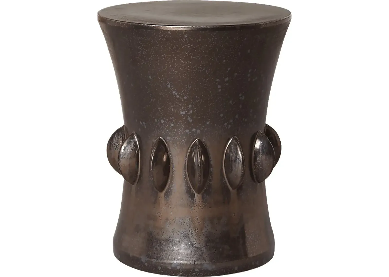 Rainford Gun Metal Outdoor Stool