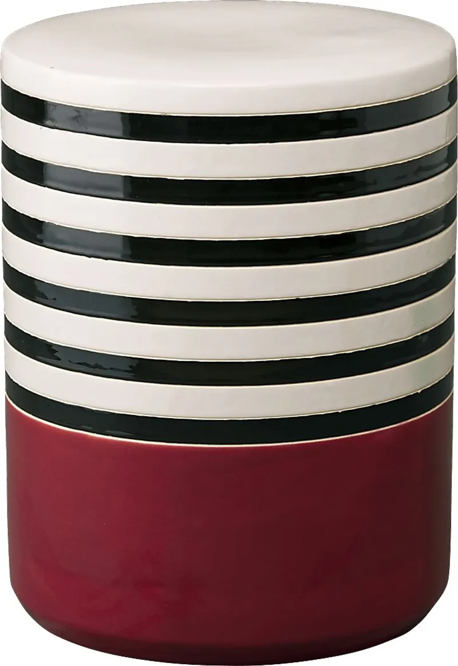 Vannstone Burgundy Outdoor Stool