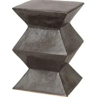 Ackley Gray Outdoor Stool