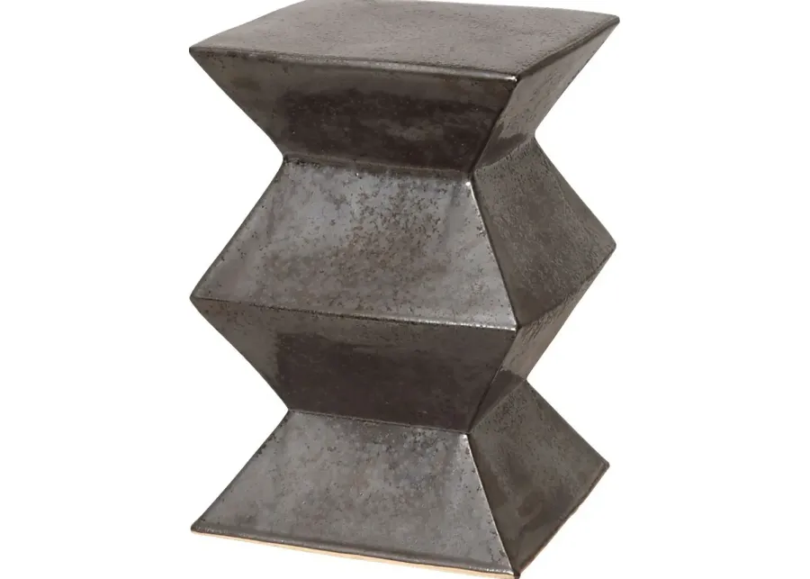 Ackley Gray Outdoor Stool