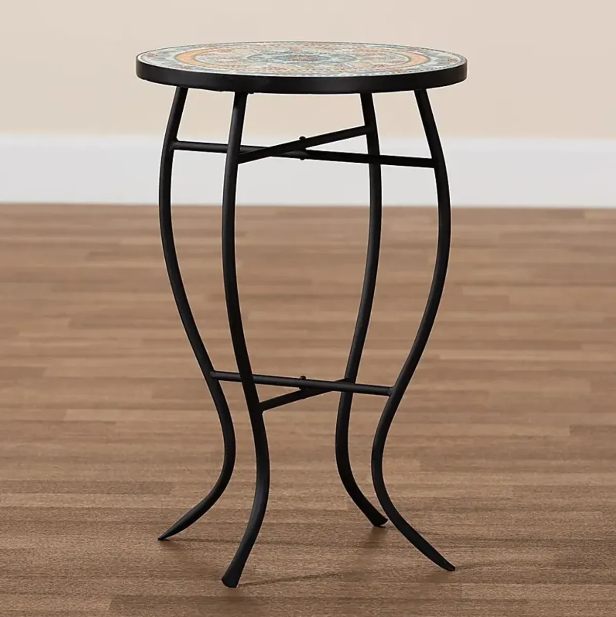 Adornan Black Plant Stand