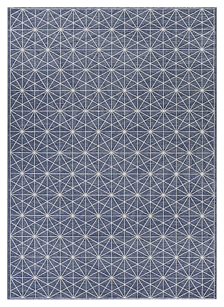 Vast Galaxy Ink 5'1 x 7'6 Indoor/Outdoor Rug