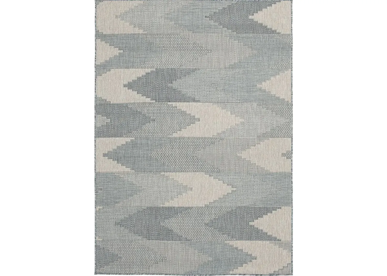 Samayah Gray 5' x 7'3 Indoor/Outdoor Rug