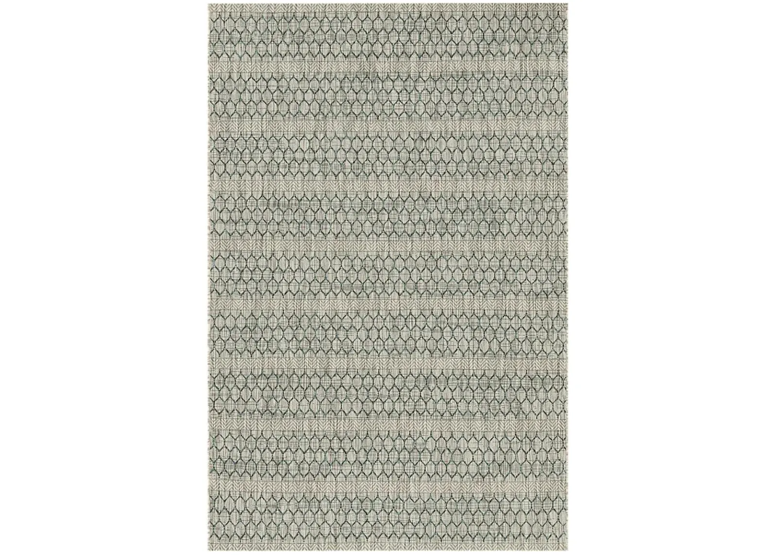 Grand Isle Gray 5'3 x 7'7 Indoor/Outdoor Rug