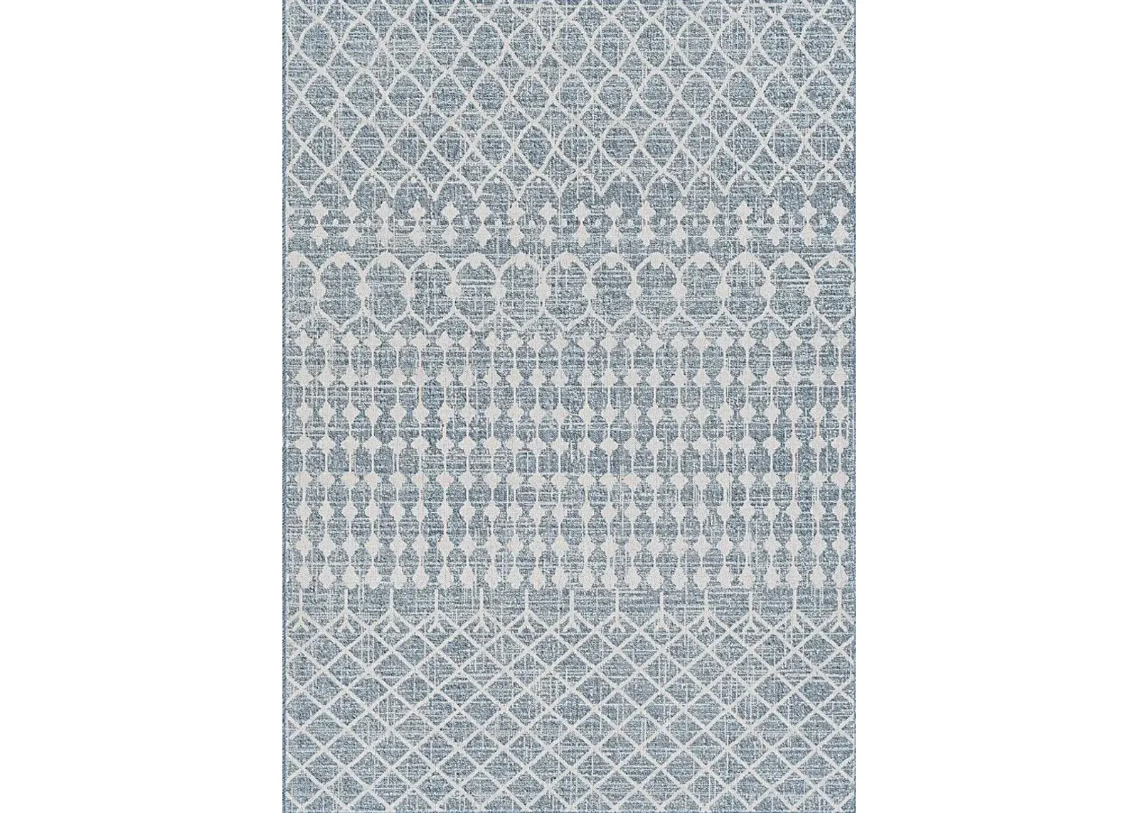 Oistins Bay Dark Blue 5'3 x 7'3 Indoor/Outdoor Rug