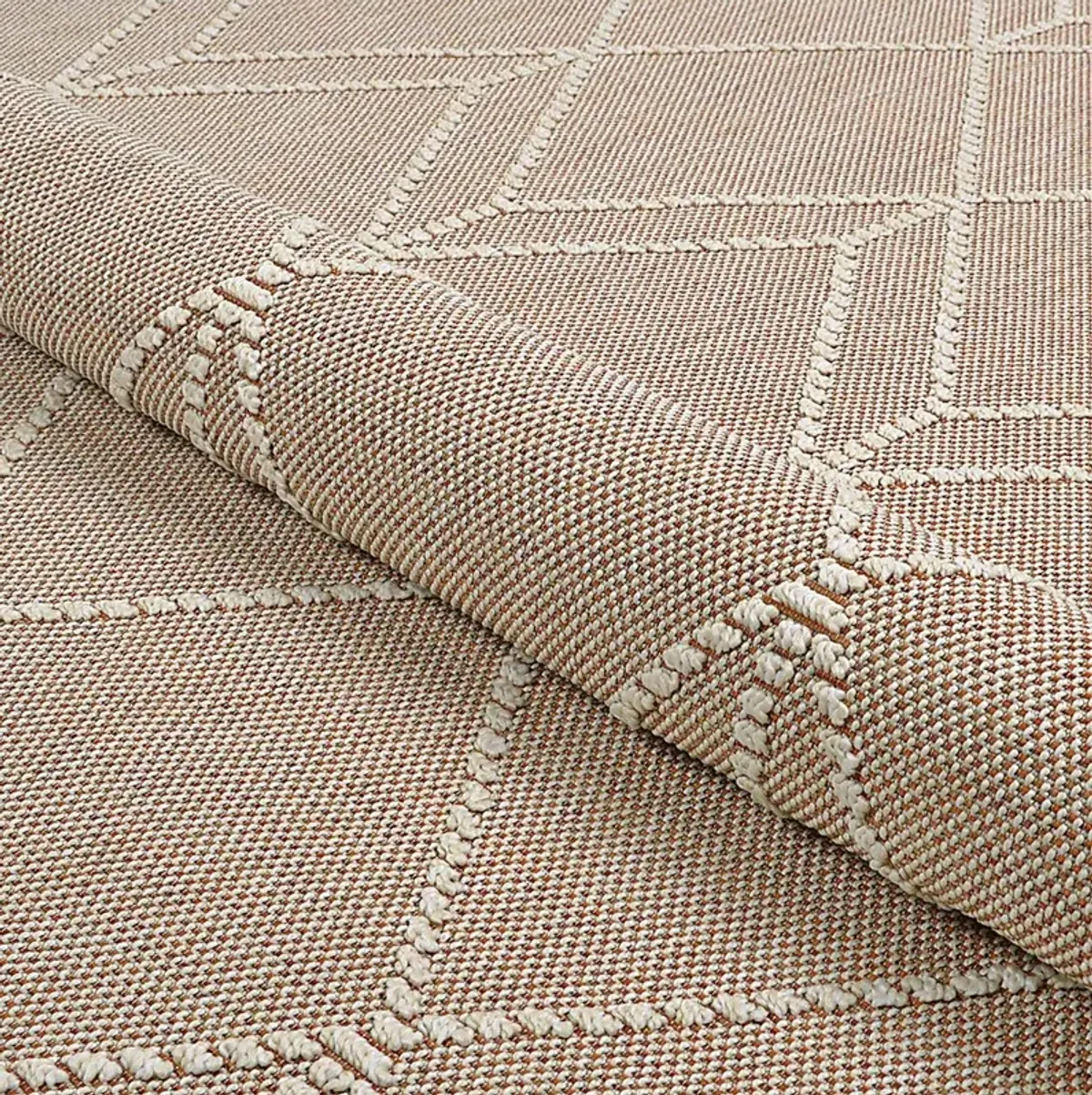 Tamiya Terracotta 5'3 x 7'6 Indoor/Outdoor Rug