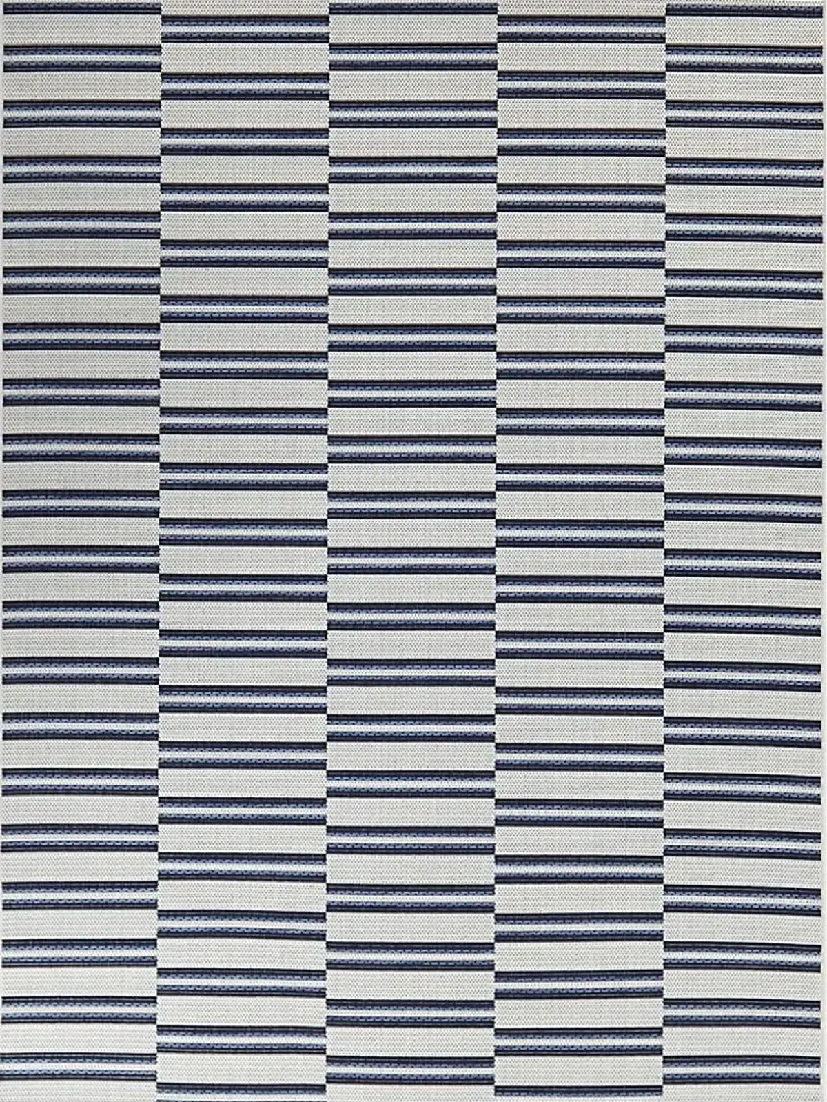 Azurine Blue 5'3 x 7' Indoor/Outdoor Rug