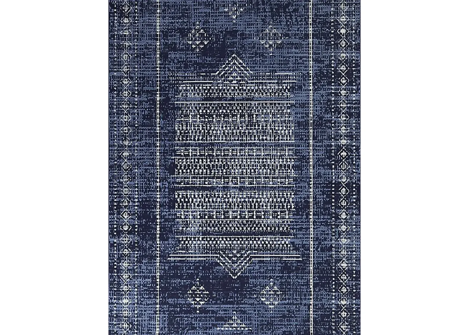 Boran Blue 5'3 x 7' Indoor/Outdoor Rug