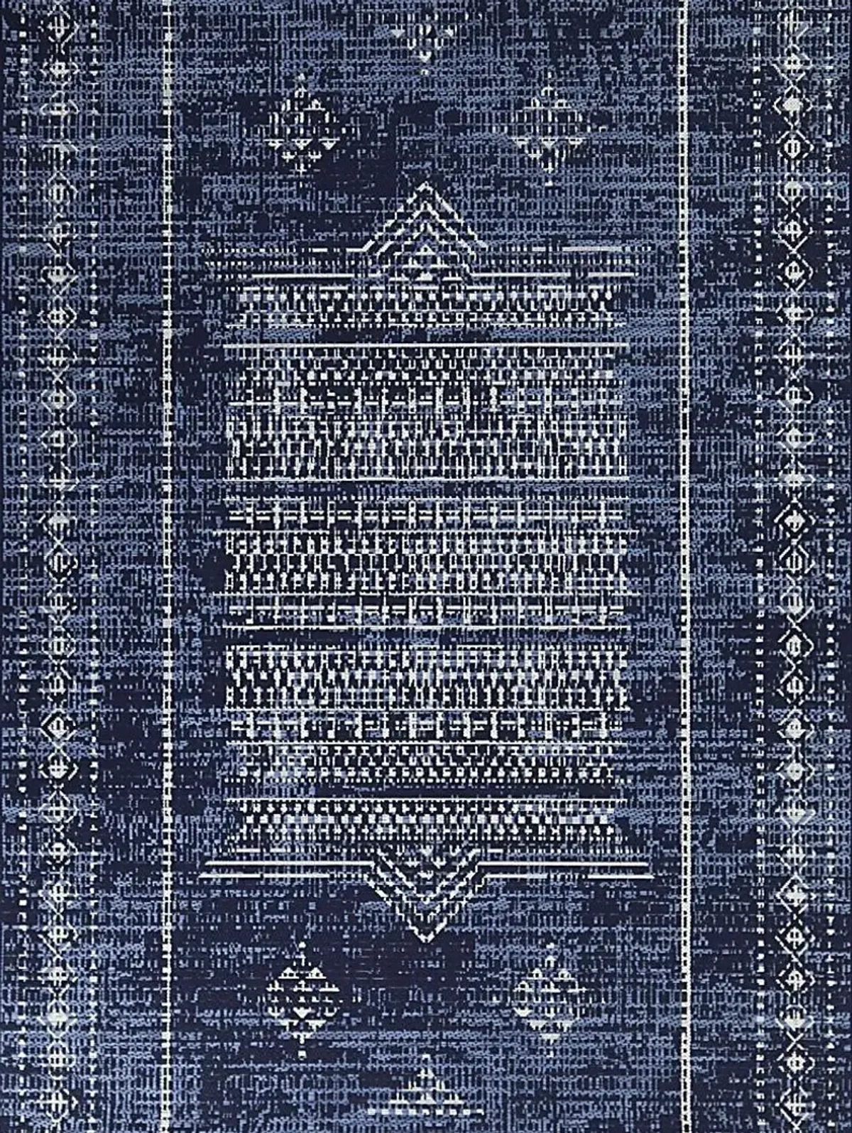 Boran Blue 5'3 x 7' Indoor/Outdoor Rug