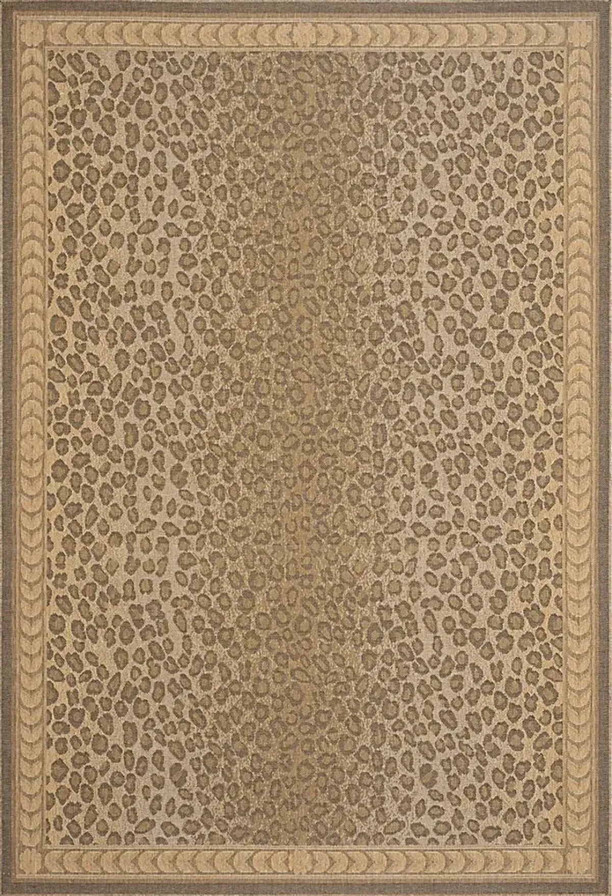 Jelena Golden Beige 5'3 x 7'7 Indoor/Outdoor Rug