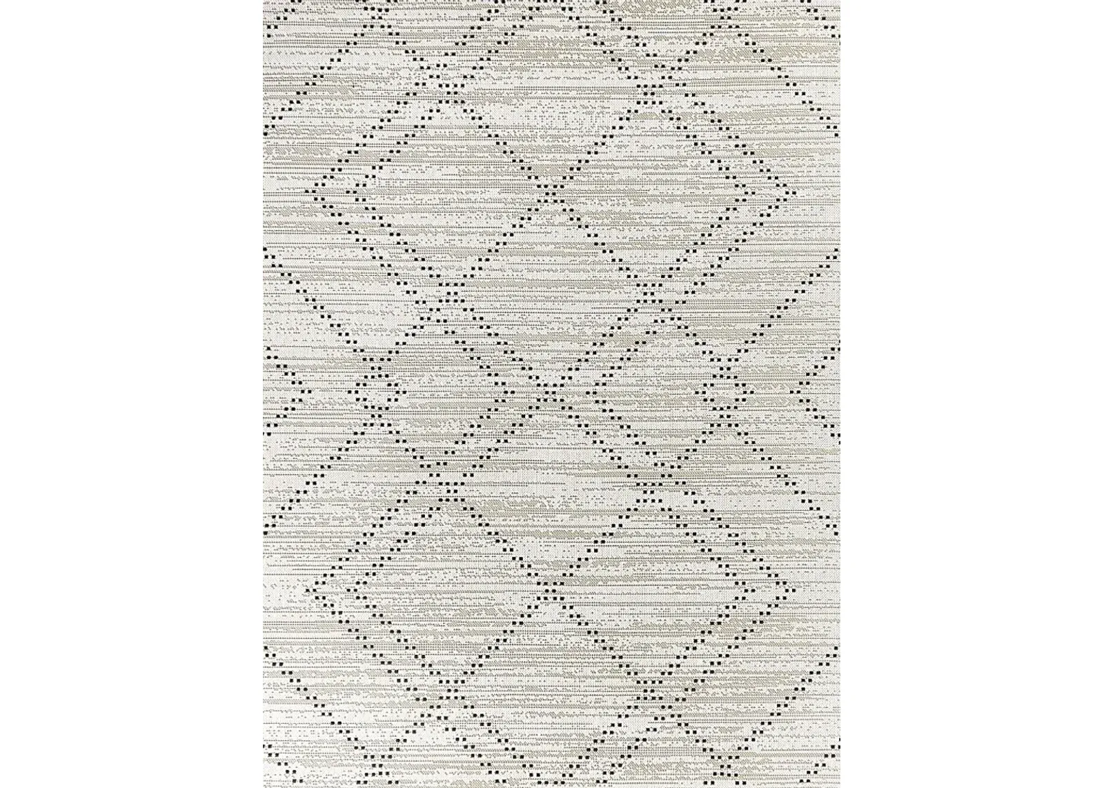 Tunisia Cream 5'3 X 7' Indoor/Outdoor Rug