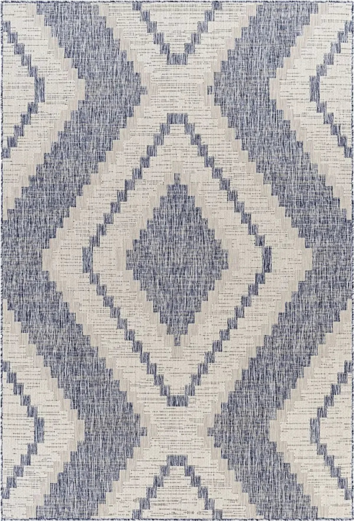 Paros Blue 5'3 x 7' Indoor/Outdoor Rug