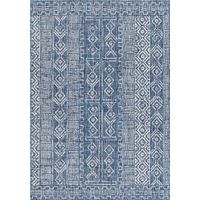Alturas Blue 6'7 x 9' Indoor/Outdoor Rug