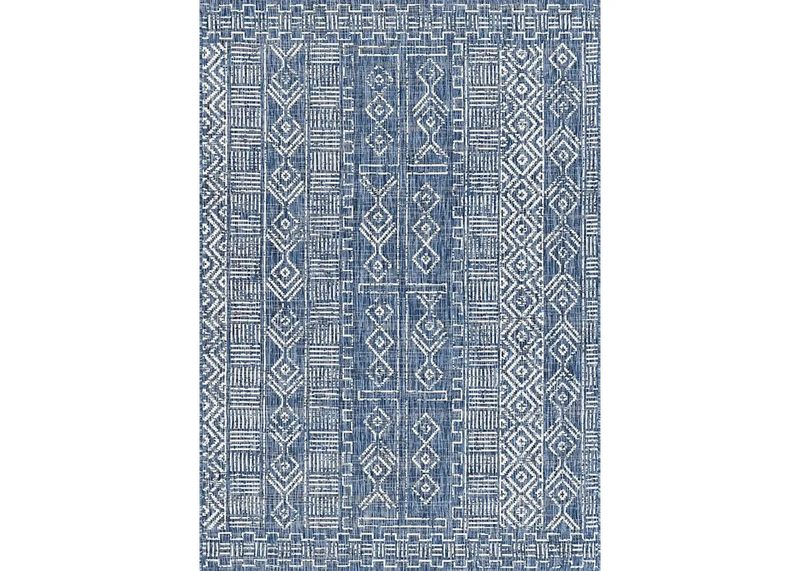 Alturas Blue 6'7 x 9' Indoor/Outdoor Rug