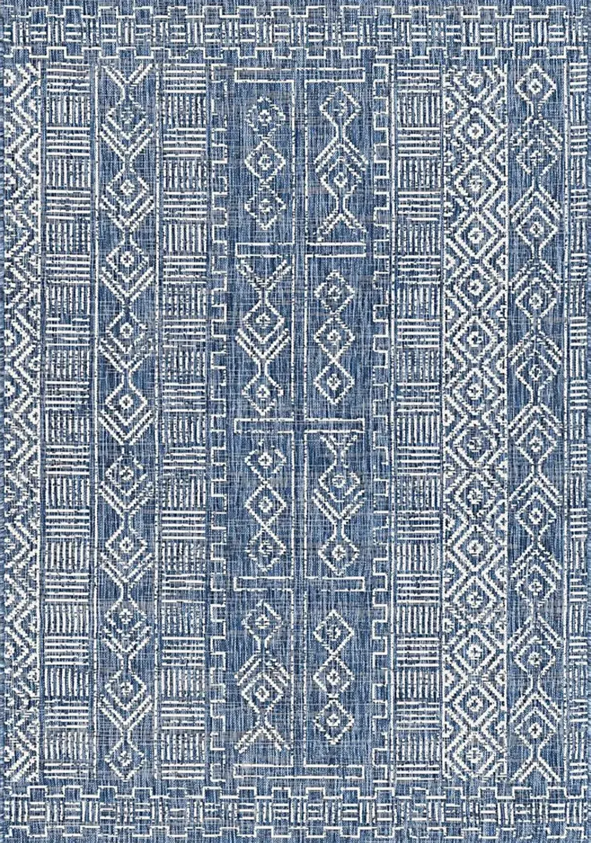 Alturas Blue 6'7 x 9' Indoor/Outdoor Rug