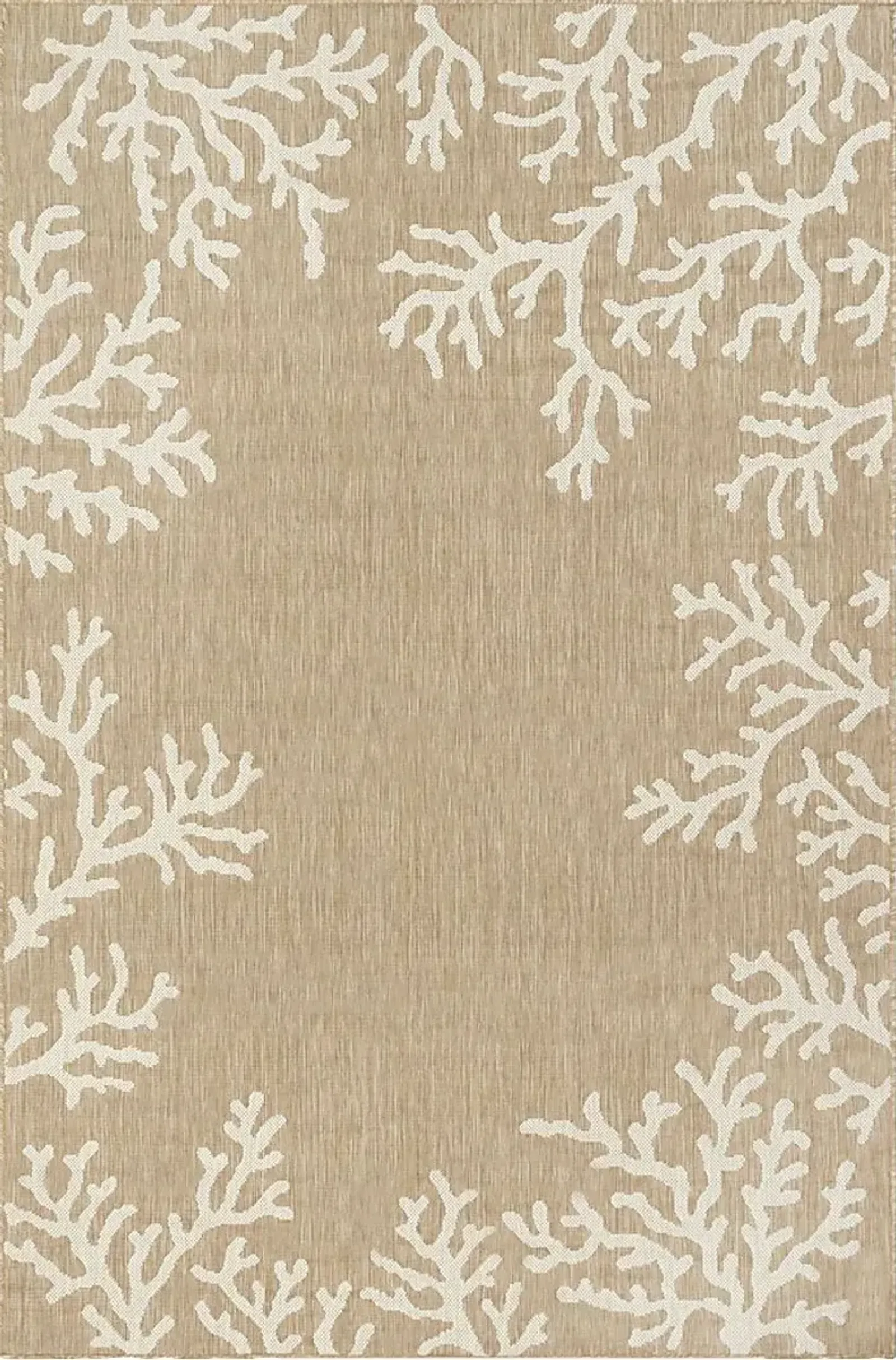 Placida Sand 6'6 x 9'4 Indoor/Outdoor Rug