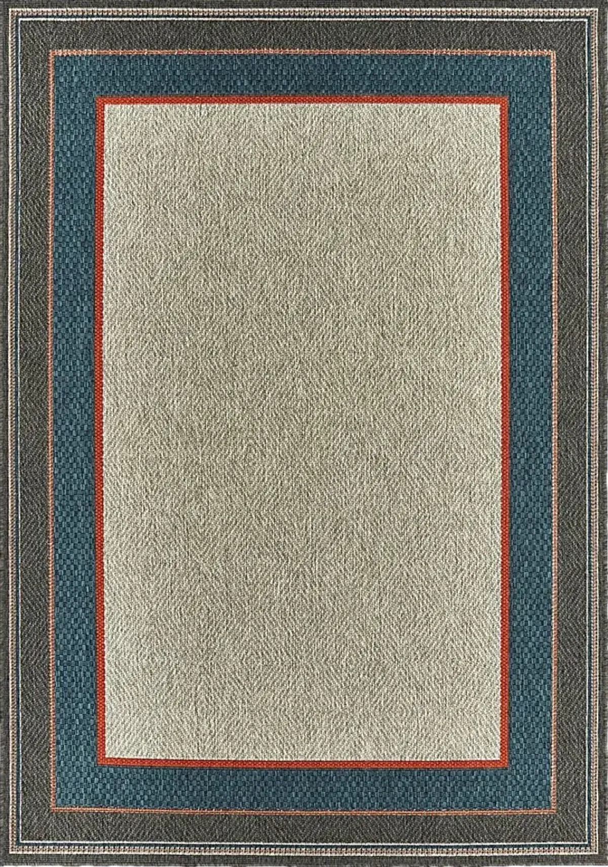 Luka Cobblestone 6'7 x 9'2 Indoor/Outdoor Rug