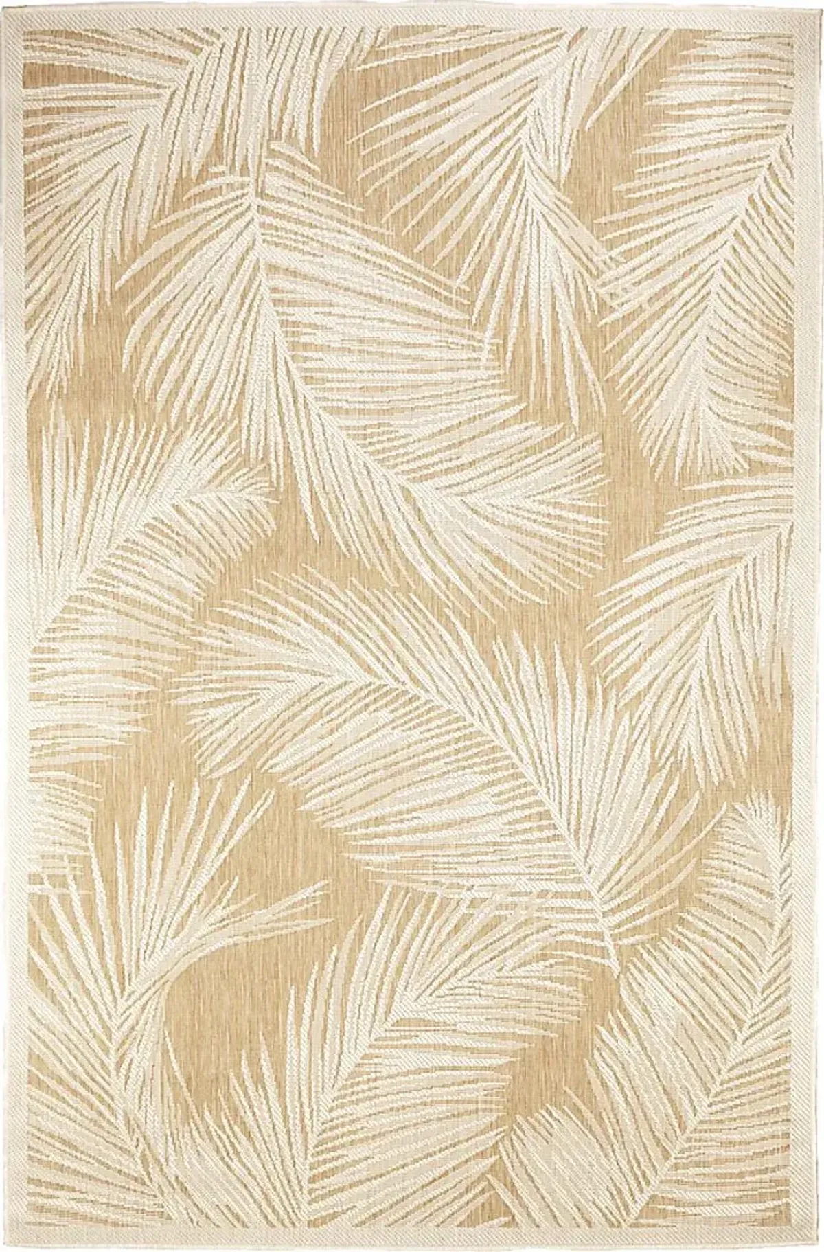 Seaside Winds Sand 6'6 x 9'Indoor/Outdoor Rug