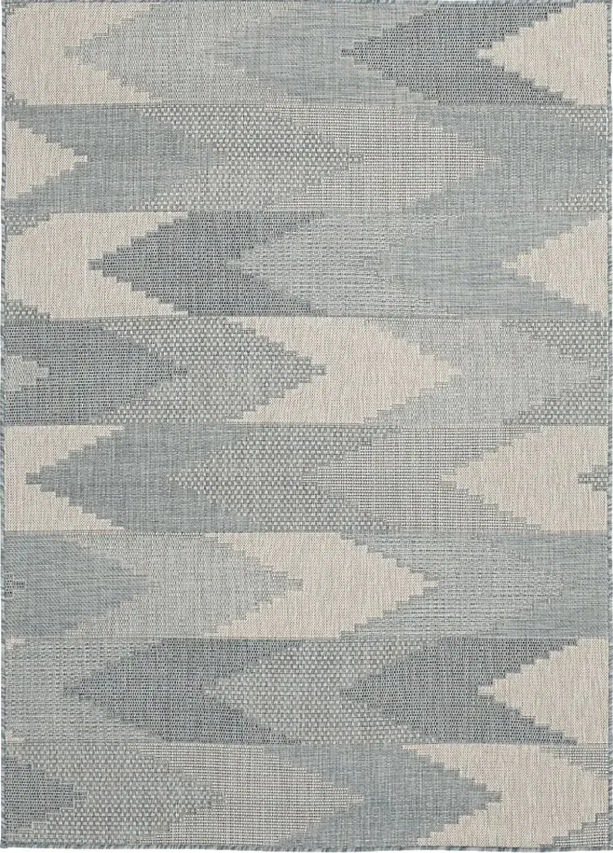 Samayah Gray 7'10 x 9'10 Indoor/Outdoor Rug