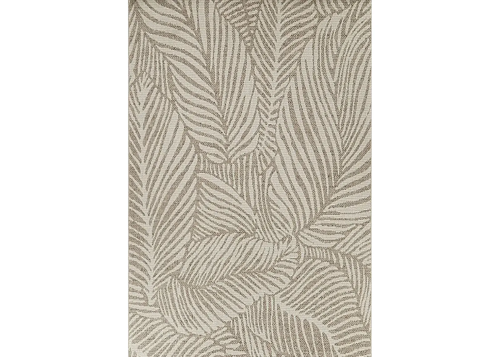 Palmetto Tan 7'10 x10' Indoor/Outdoor Rug