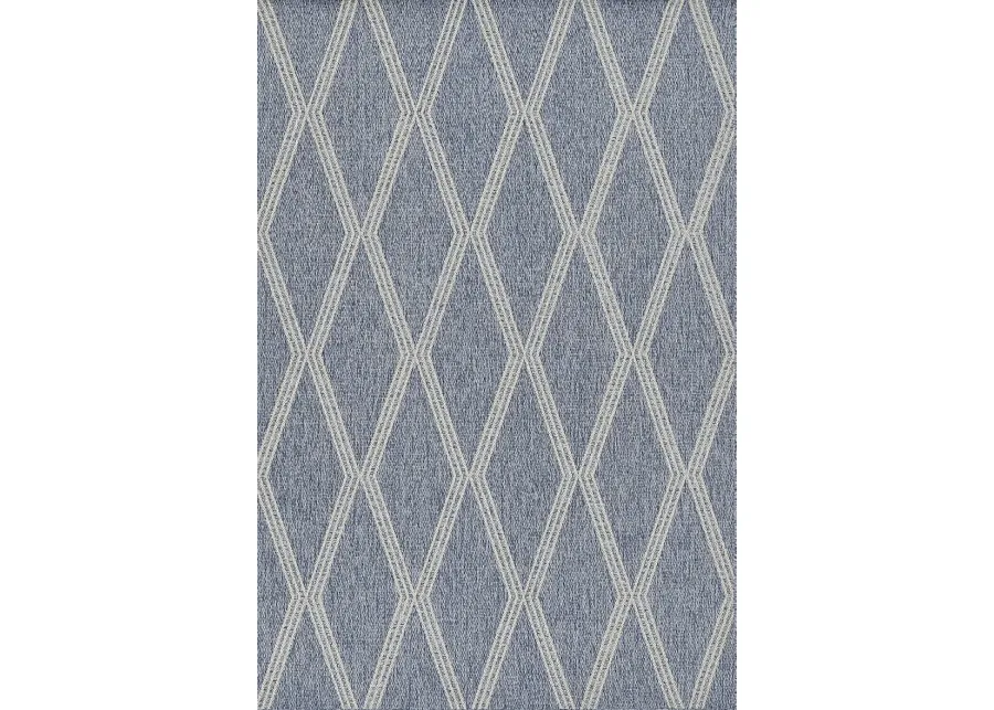 Capitello Blue 8' x 10' Indoor/Outdoor Rug