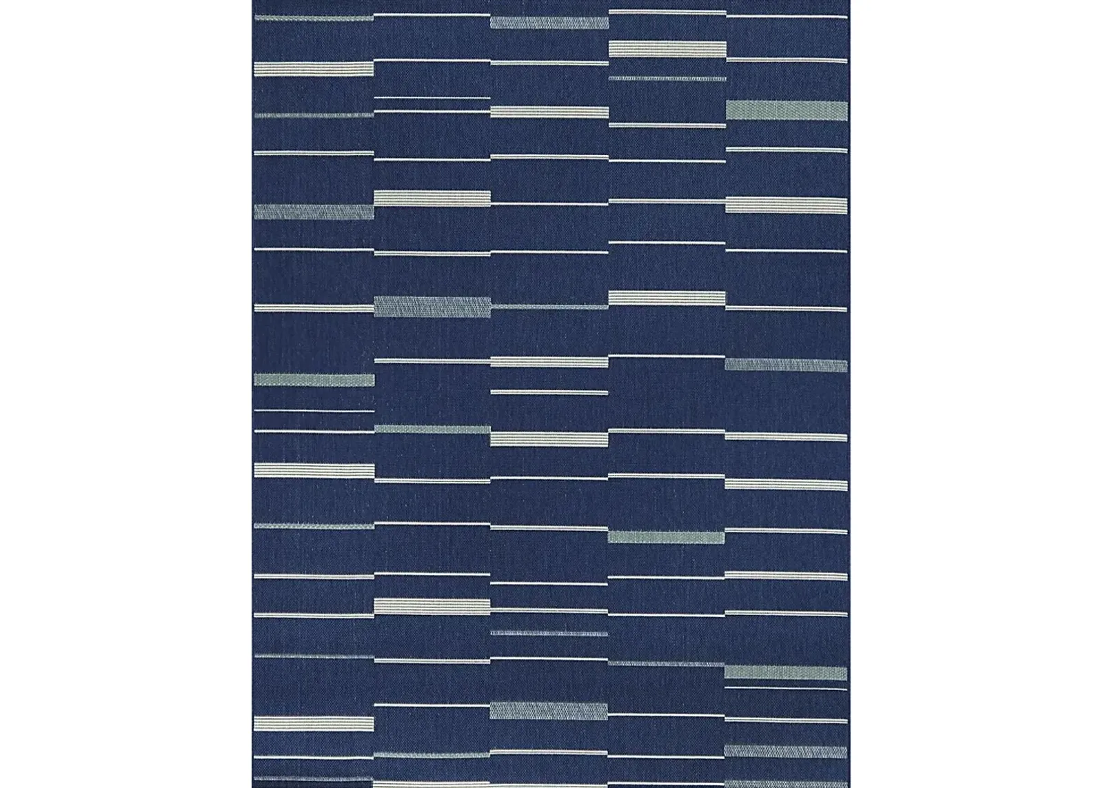 Lazuli Dark Blue 7'10 x 10' Indoor/Outdoor Rug