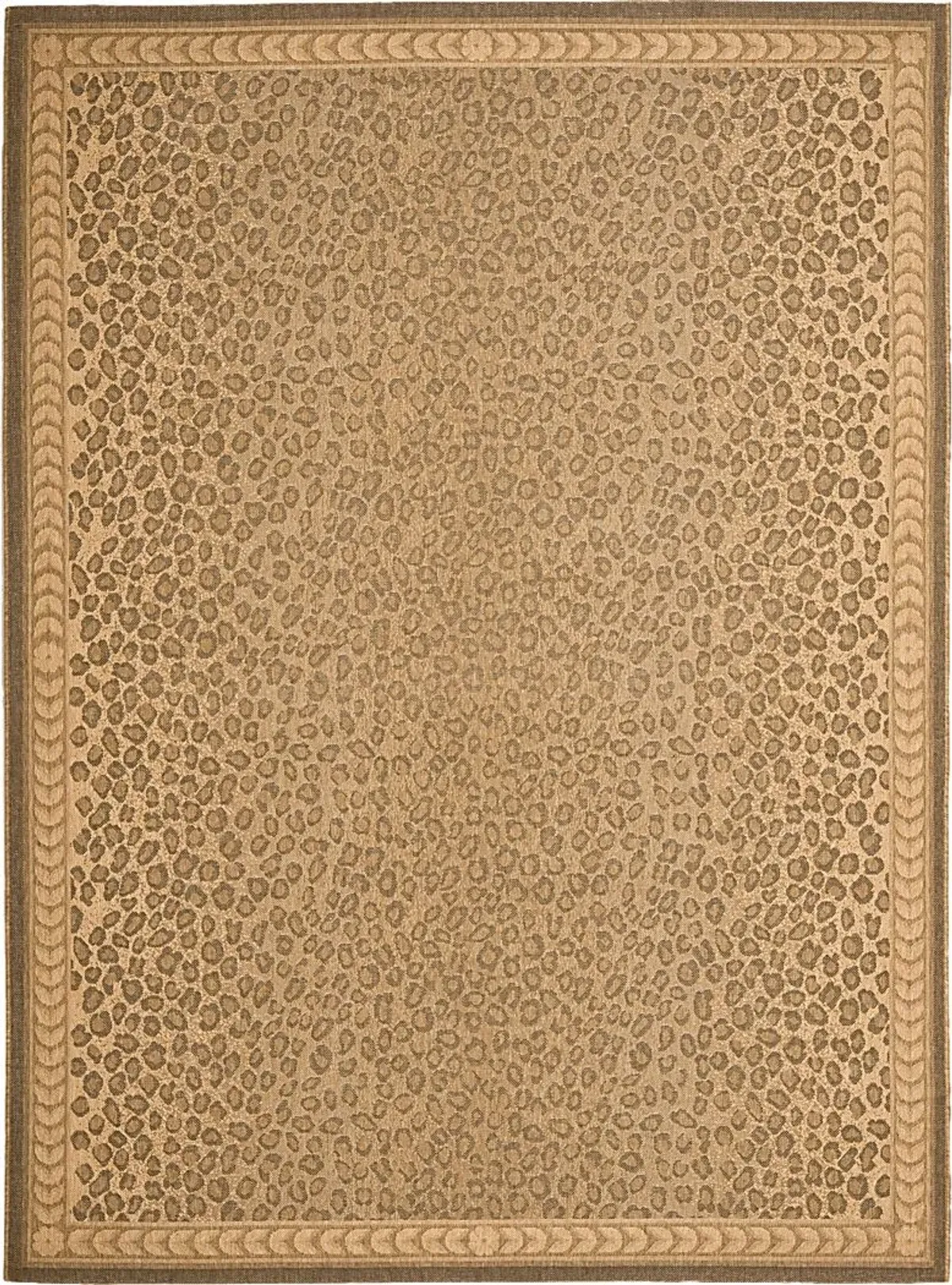 Jelena Golden Beige 8' x 11' Indoor/Outdoor Rug