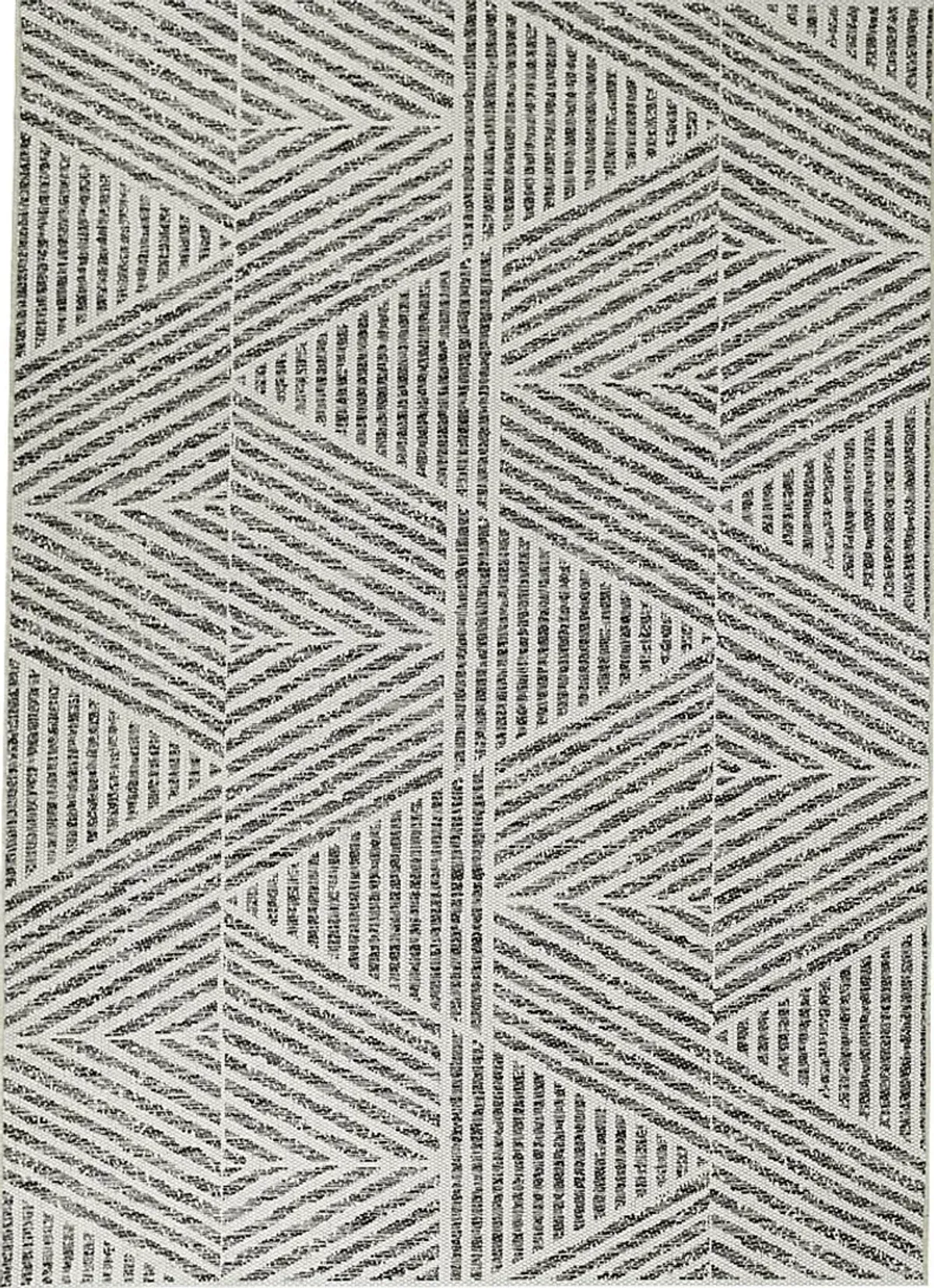 Cosgrove Gray 7'10 x 10' Indoor/Outdoor Rug