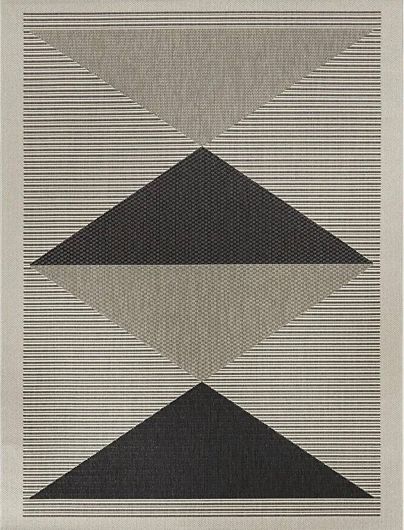 Luxor Tan 7'10 x 10' Indoor/Outdoor Rug