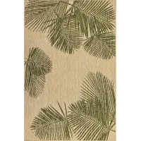 Palms Breeze Green 7'10 x 9'10 Indoor/Outdoor Rug