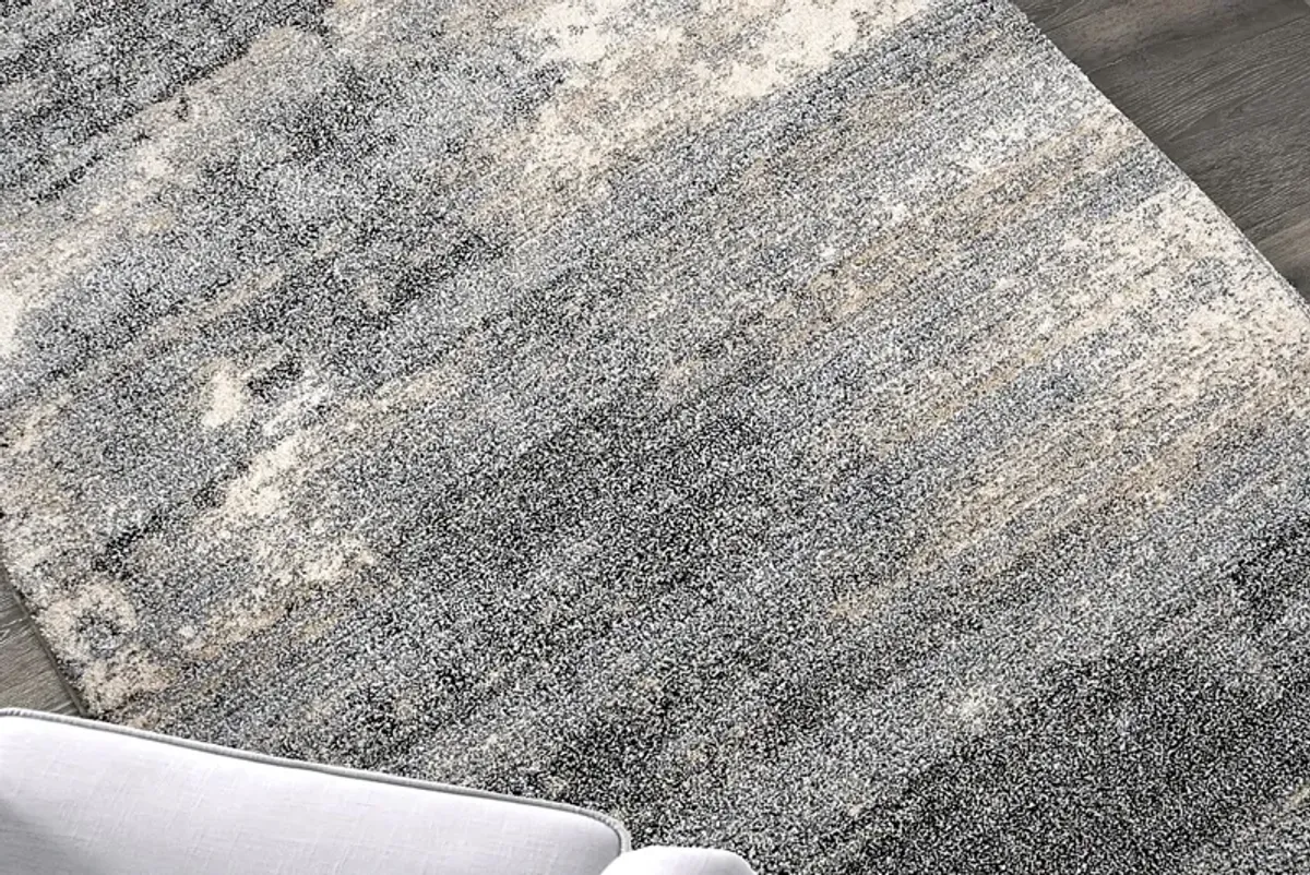 Sea Sky Gray 5'3 x 7'4 Rug