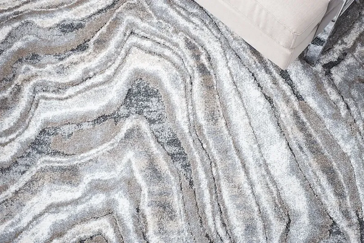 Janine Gray 5'5 x 7'5 Rug