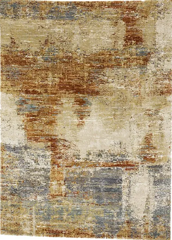 Radcliffe Beige 5'4 x 8' Rug