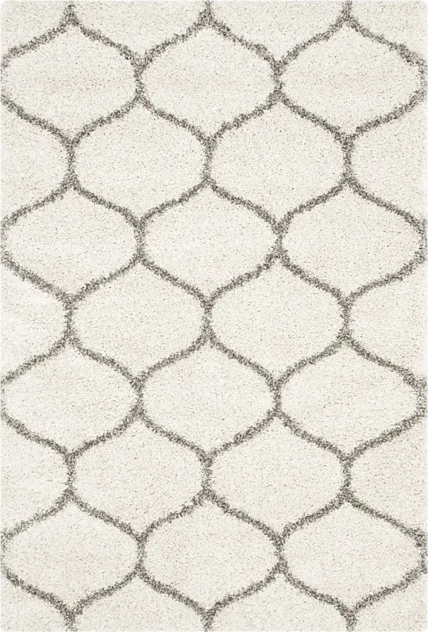 Alicia Ivory 5'1 x 7'6 Rug