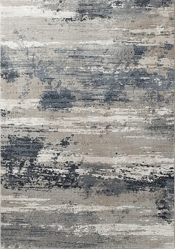 Clearwater Rhine Steel Blue 5' x 7'6 Rug