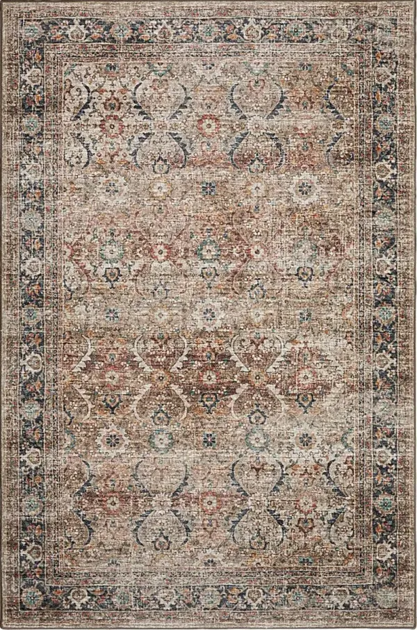 Minky Jericho Taupe 5' x 8' Rug
