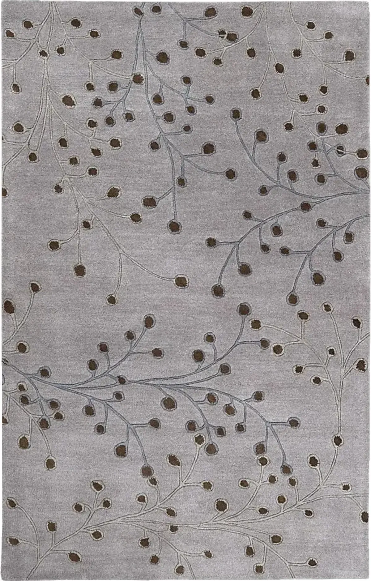Autumn Gray 8 x 11 Rug